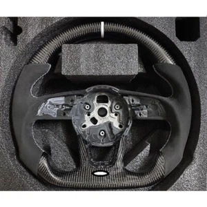 Volante de coche de fibra de carbono para Audi S4 S5 S6 S7 RS3 RS4 RS5 RS6 RS7 B9 18+ - Imagen 1 de 1