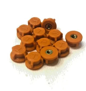 12 PACK Pro-Line Compatible Body Mount Thumb Screw Nuts RC 3D Print W/  4 Studs  - Picture 1 of 18