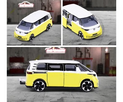 MAJORETTE · VOLKSWAGEN VW ID.BUZZ · AMARILLO Y BLANCO · 1:64 · MODELO NUEVO Foto 1 de 4
