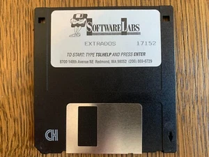 EXTRADOS PROGRAMM PC MS-DOS COMPUTER 3,5" ZOLL DISKETTE(N) IN DER NÄHE NEUWERTIG GETESTET - Bild 1 von 2