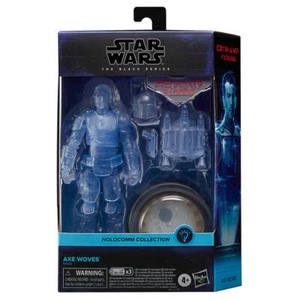 Hacha tejida Star Wars Black Series Holocomm Collection - Imagen 1 de 4
