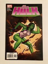 She-Hulk #4 2006 Greg Horn Signed COA Unread NM/NM+ Disney+ MCU