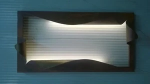RAHMEN Spiegel SCHMIEDEEISEN mit oder ohne LED. Alexa Google kompatibel. 849 - Bild 1 von 12