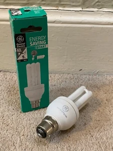BOMBILLA GENERAL ELECTRIC GE B22-BC 9W CFL GLS AHORRO DE ENERGÍA 2700K - Imagen 1 de 13