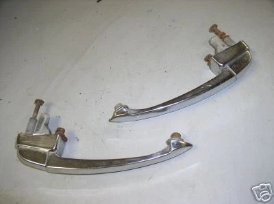 TRIUMPH TR6 ORIGINAL NICE CHROME DOOR HANDLES 1971 Foto 1 de 1