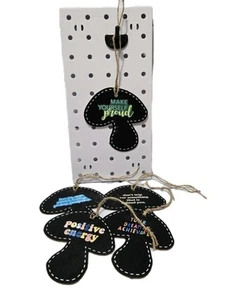 Set di 5 Ornamenti Motivazionali per Funghi di Maria - Foto 1 di 7