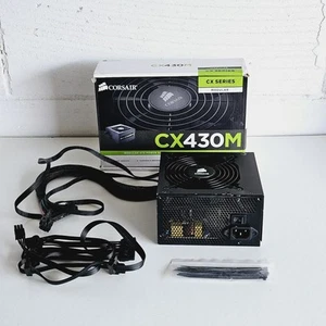 Corsair CX430M 430W Parte Modulare ATX Alimentatore (PSU) Boxato - Si Accende - Foto 1 di 13