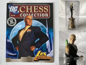 Colección de ajedrez Eaglemoss de DC Comics edición: 38 Lex Luthor Black King - Imagen 1 de 12