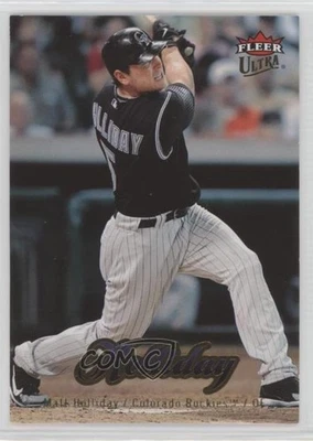 2007 Fleer Ultra Fat Pack Gold /999 Matt Holliday #58 - Image 1 of 2