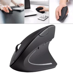 2.4GHz Wireless Ergonomic Design Vertical Optical Mouse Mice for Laptop Computer - Picture 1 of 14