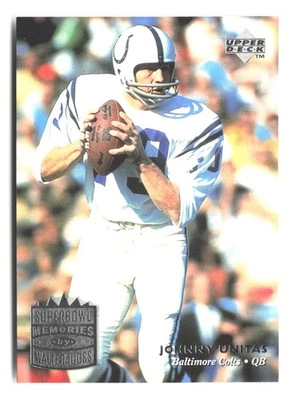 1997 Upper Deck Legends #183 Johnny Unitas - Image 1 of 2