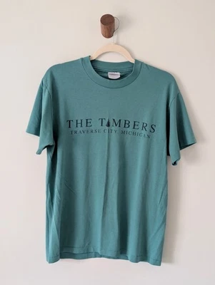 Vintage Hanes The Timbers Single Stitch T Shirt Med Tee - Image 1 of 4