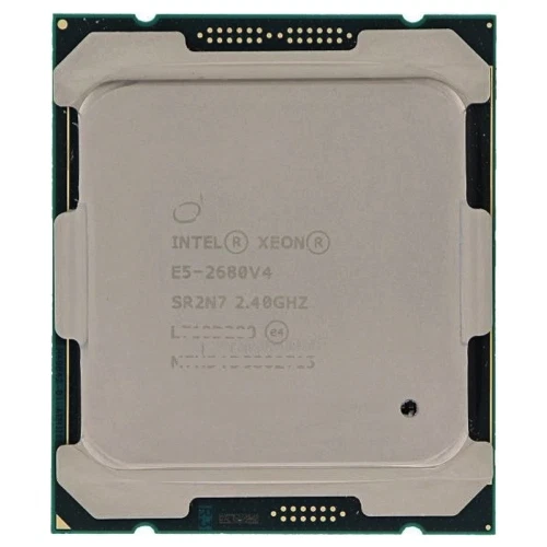 Intel Xeon E5-2680V4 14 núcleos 2,4 GHz 35 MB 9,6 GT/s 120 W LGA 2011-3 (SR2N7) Foto 1 de 1
