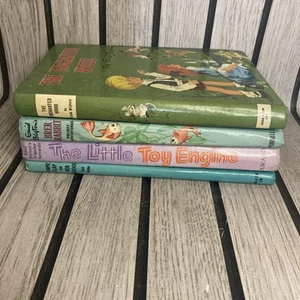vintage enid blyton books Bundle Of 4 Enchanted Wood Brer Rabbit Dame Slap Etc - Picture 1 of 9