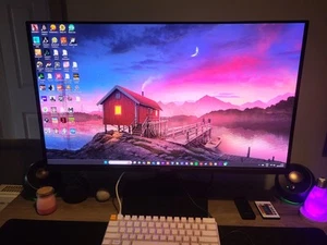 MSI Mag 321UP 31.5" QD-OLED 4K Gaming Monitor 165Hz, HDMI, DP - Afbeelding 1 van 5
