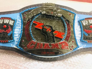 NEU CM Punk Spinner Wrestling Championship Replica Gürtel KOSTENLOSER SCHNELLER VERSAND - Bild 1 von 14