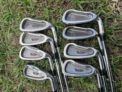 RARE TOMMY ARMOUR SUPER SCOT OVERSIZED SOFT CAST 3-PW  IRONS STEEL R-FLEX RH - Image 1 of 4