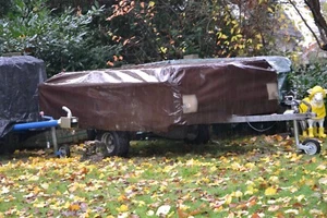 ( 2 ) klappwohnwagen faltcaravan Combi Camp Tüv zum Aufarb.,ggf in Teilen - Bild 1 von 16