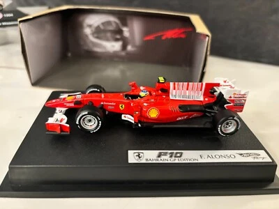 Hot Wheels Mattel 1/43 - Ferrari F 10 F. Alonso Bahrain GP 2010 #8 - Photo 1/4