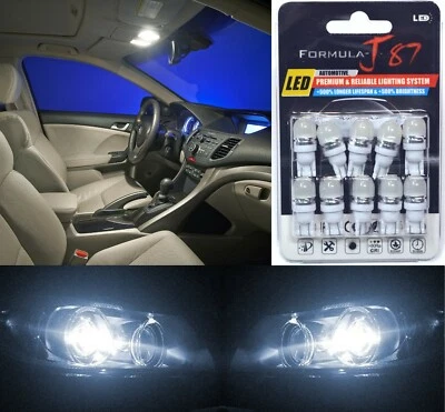 LED 5050 Light White 5000K 168 Ten Bulbs Interior Trunk Cargo Replacement Lamp - Image 1 of 4