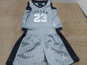 Michael Jordan basketball jersey and  shorts kids size 12M - Picture 1 of 10