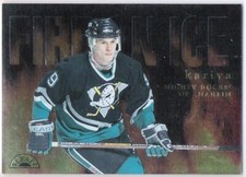 1996-97 Leaf Fire On Ice Paul Kariya #0025/2500