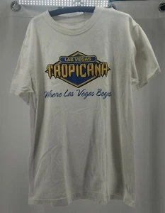 Las Vegas Tropicana Where Las Vegas Begins T-Shirt Men's Size L/xlg Old School  - Picture 1 of 3
