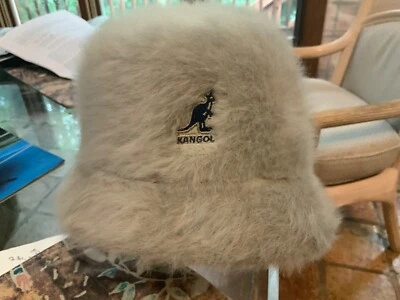 Sombrero cubo Kangol vintage gris furgora talla L Foto 1 de 4