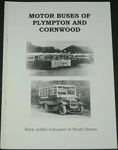 PLYMPTON CORNWOOD BUSES HISTORY Early Bus Motoring Devon South Hams Transport - Picture 1 of 1