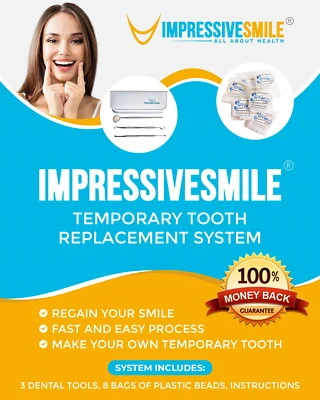 IMPRESSIVE SMILE Patient Trusted Temporary Tooth Replacement System