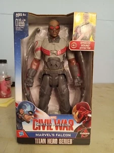 2015 Hasbro Marvel Captain America Bürgerkrieg FALKE Figur Titan Hero Serie - Bild 1 von 8