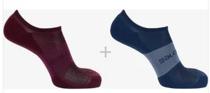 5 Pairs Salomon Running Sonic 2 Pack Each Total 10 Pairs  - Picture 1 of 4