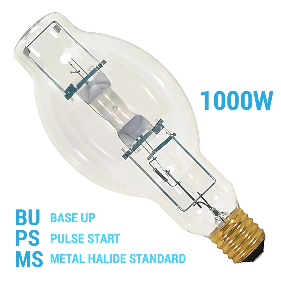 SATCO 1000 W Bt37 HID Bulb 115000 LM Cool White Metal Halide 1 PK