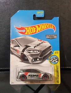 Hot Wheels Zamac _ 2017 _ #002 _ 1/64 _ Ford Focus RS / HW Speed Graphics #8/10 - Foto 1 di 3