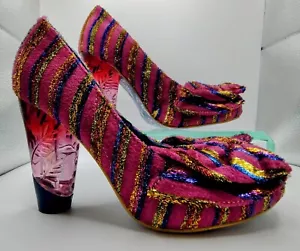 Irregular Choice Damas Zapatos de Tacón Talla UK 4 Colección Alicia en el País de las Maravillas - Imagen 1 de 20