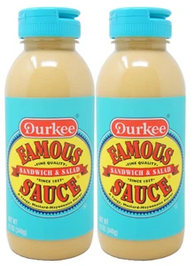 Durkee Famous Sandwich & Salad Sauce - Exp 03-2026 - 12 oz Bottle (2 Pack) - Picture 1 of 6