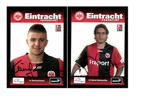  Juego de tarjetas de autógrafo Eintracht Frankfurt 2008-09 8 tarjetas original Sign (3346) - Imagen 1 de 4