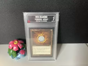 MTG Mox Diamond TCCG 7 PSA 7 (eq) NM-MT Stronghold 1998 Vintage RESERVED LIST - Picture 1 of 1