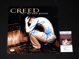 PORTADA DE ÁLBUM FIRMADA POR LA BANDA CREED X3 MY OWN PRISON 12X12 SCOTT STAPP JSA ¡CERTIFICADO DE AUTENTICIDAD!¡! - Imagen 1 de 1