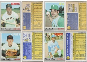 1970 Topps Baseball Cards UNGRADED