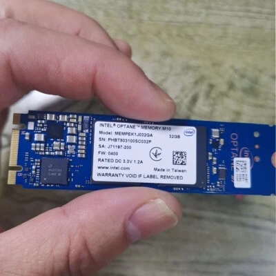 Intel Optane 32 GB Memory M.2 2280 32GB MEMPEK1J032GA PCIe 3.0 3D Xpoint NVMe - Image 1 of 4
