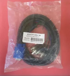 SVGA VGA HD15 Male to 5 BNC Male Monitor Cable 3M New Sealed P/N 3M SVGA 5BNC - Picture 1 of 2