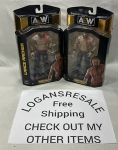 💥 All Elite AEW Wrestling-Lance Archer-#53 Series 7 Action Figure LOT OF 2 F/S - Picture 1 of 11