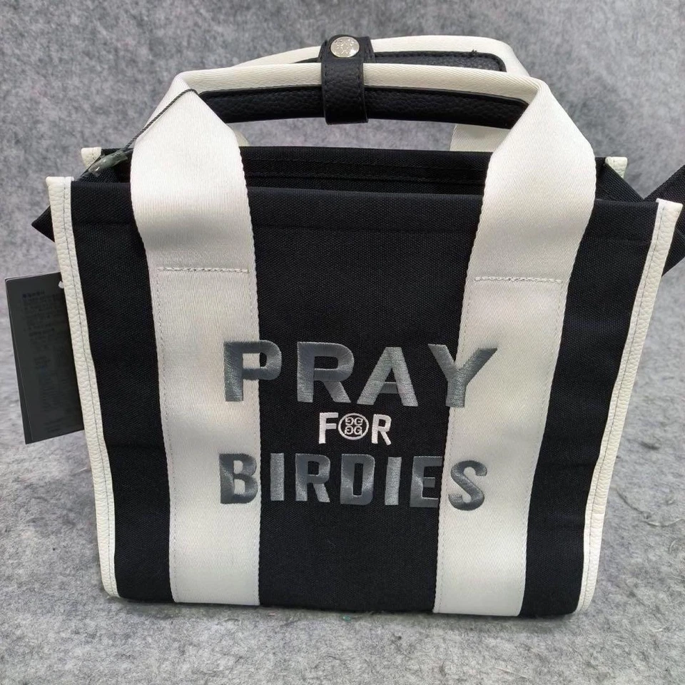 G/FORE New Golf Ladies Round Bag Shoulder Bag/Gfore Gee Fore Black 2-Way Design