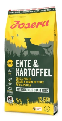 JOSERA Ente Kartoffel 12,5 kg Hundefutter reich Protein, Getreidefrei 4,40 €/kg - Bild 1 von 2