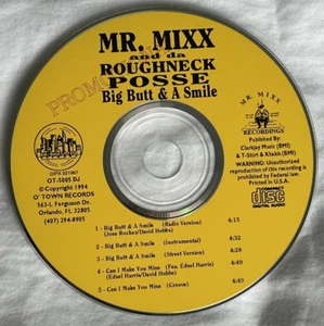 Mr Mixx Da Roughneck Posse Big Butt & A Smile CD Werbe Disc Rap Hip Hop - Bild 1 von 6