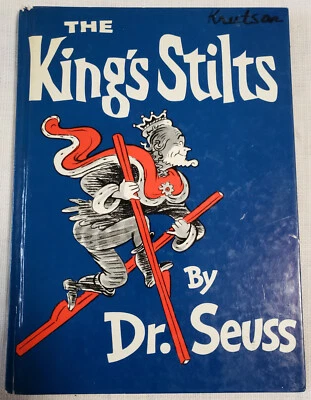 The King's Stilts by Dr. Seuss Random House Publishing 1939 1967 Hardcover Book! - Image 1 of 3