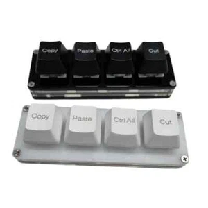 Office Shortcut Keypad Copy Paste Select All Cut Mini USB Mechanical Keyboard - Picture 1 of 9