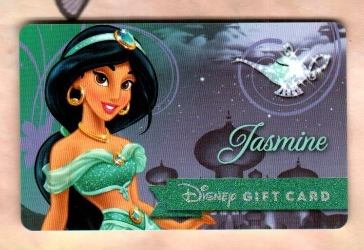 DISNEY Disney Princess, Jasmine ( 2014 ) Gift Card ( $0 ) - Image 1 of 1