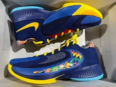 Kid's Nike Freak 4 SE(GS) DV3017 400 SIZE 6.5Y~7Y(*the box has no lid *) - Image 1 of 4